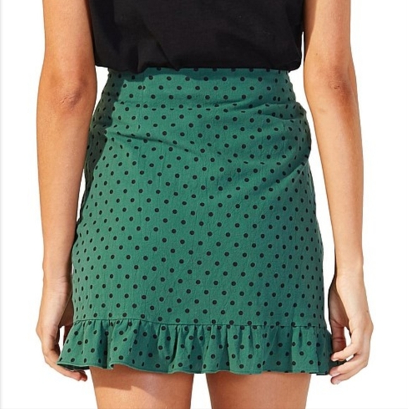 Cotton Mini Skirt - Picture 3 of 4